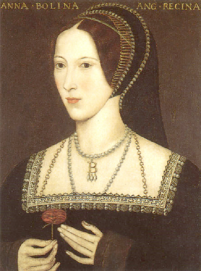 Anne Boleyn peint quelques annes aprs sa mort